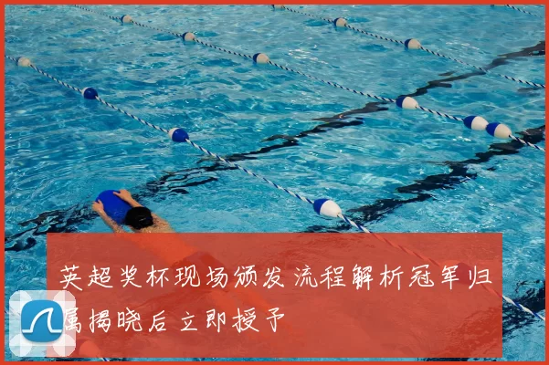 英超奖杯现场颁发流程解析冠军归属揭晓后立即授予